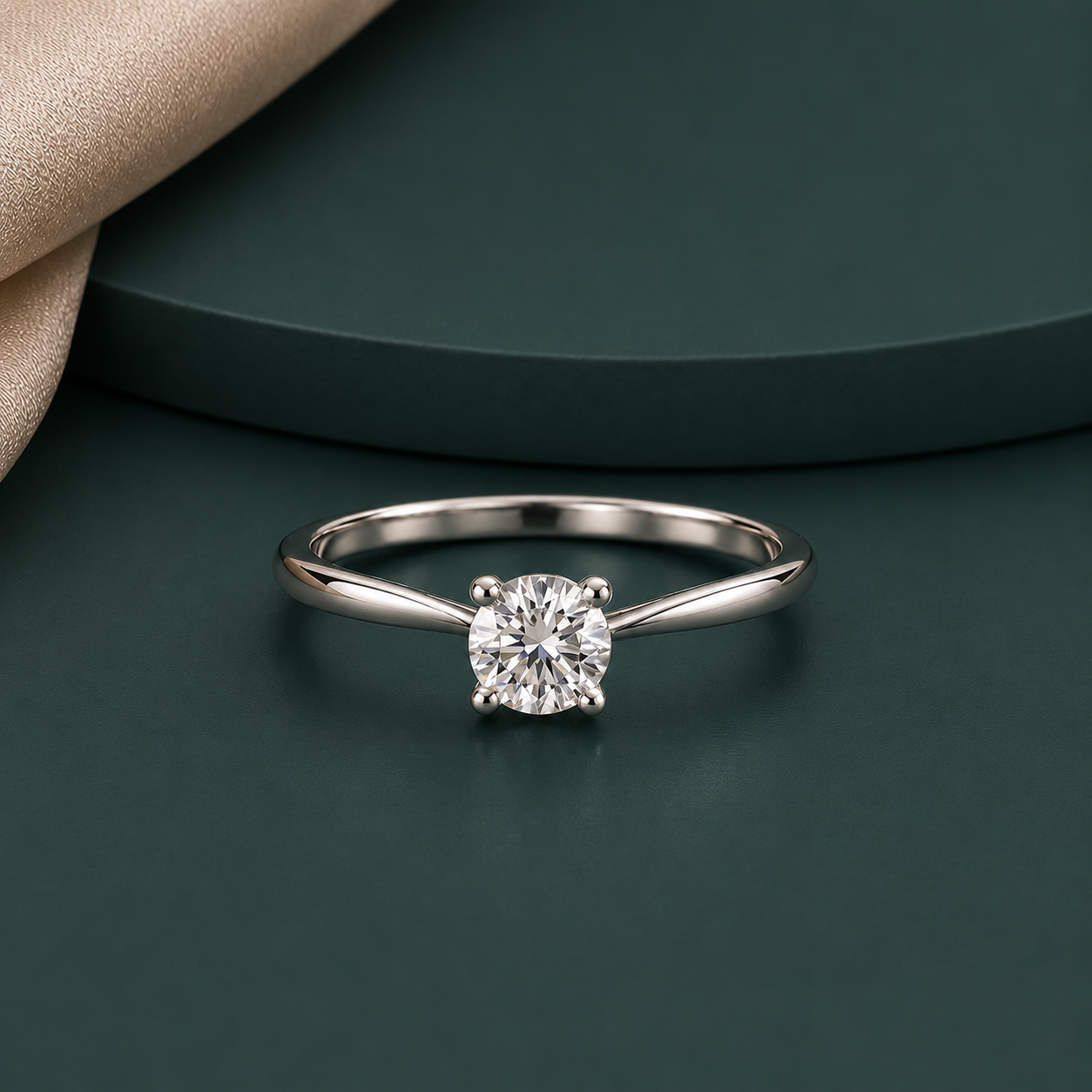 Solitaire Diamond Ring for Women